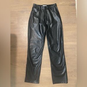 Abercrombie & Fitch Faux Leather Pants